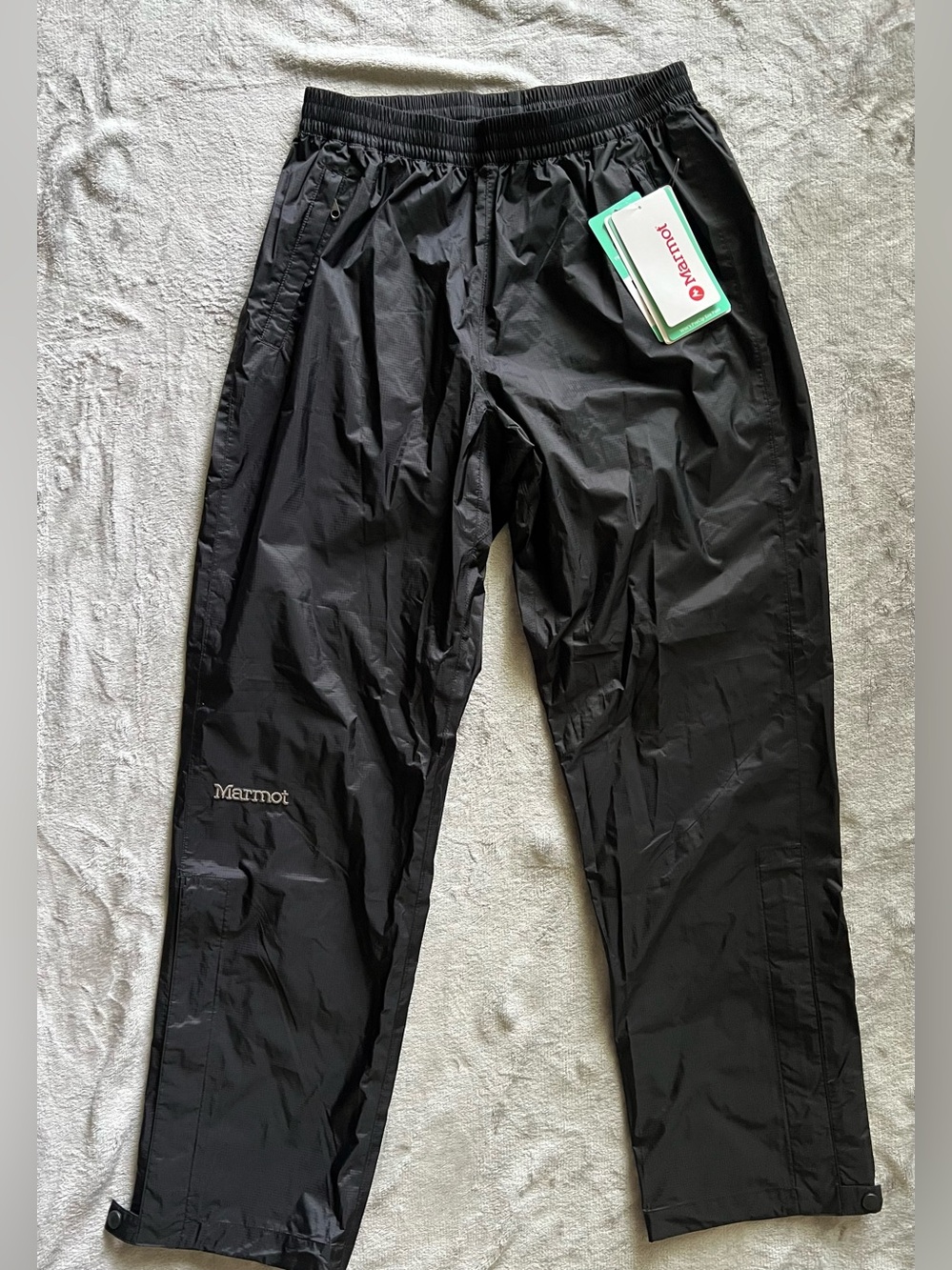 Marmot Women’s PreCip Eco Rain Pants Small Black